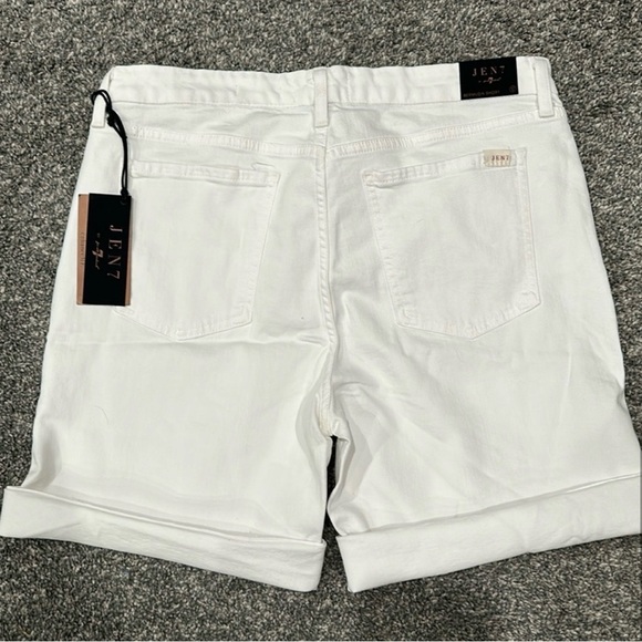 Nwt 7 For All Mankind Jen 7 Bermuda shorts Size 12 - Picture 5 of 7